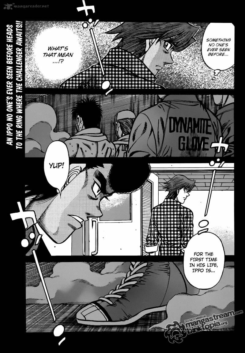 Hajime no Ippo: Fighting Spirit, Chapter 932 image 01